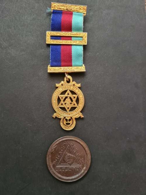 Masonic Medal and Penny
