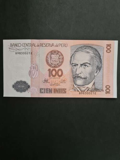 Peru 100 Cienintis UNC