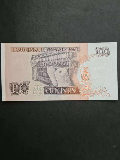 Peru 100 Cienintis UNC
