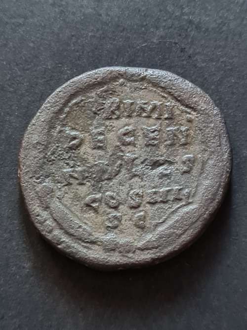 Ancient Roman Coin Bronze Marcus Aurelius 161-180 AD 23 mm by 23 mm