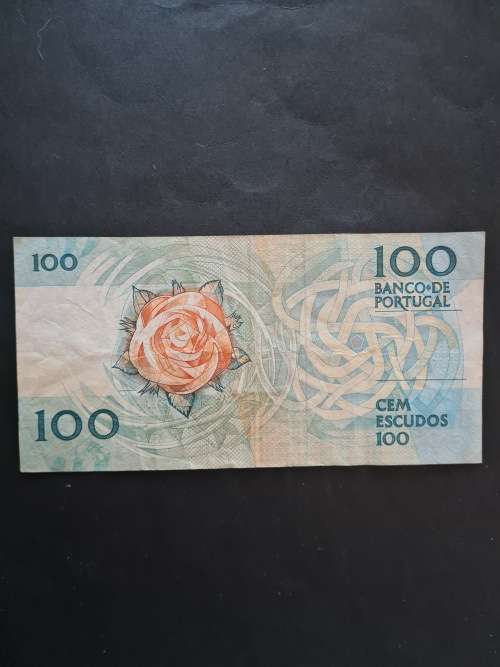 Portugal 100 Escudos 1988 VF - as per photograph