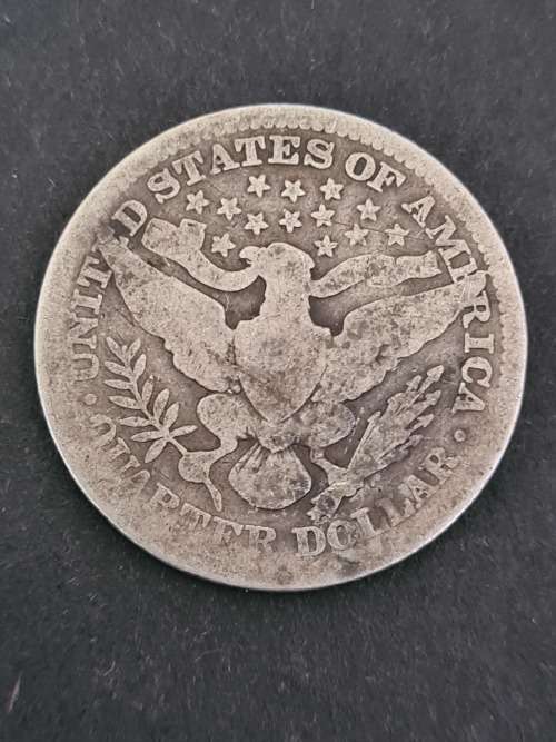 USA 1/4 Dollar 1914 Silver