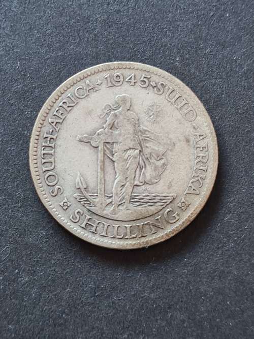 Union 1 Shilling 1945