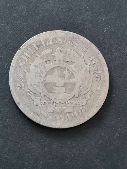 ZAR 2 1/2 Shillings 1895