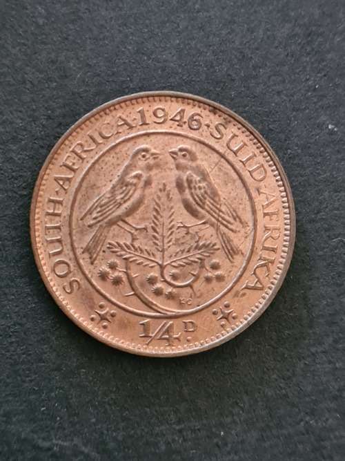 Union Farthing 1946 EF+/UNC