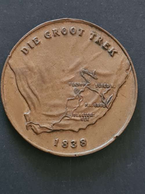 Voortrekker/Eeufees Medallion 1938