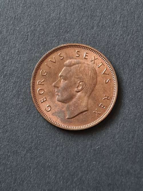 South Africa 1/2 Penny 1952 UNC