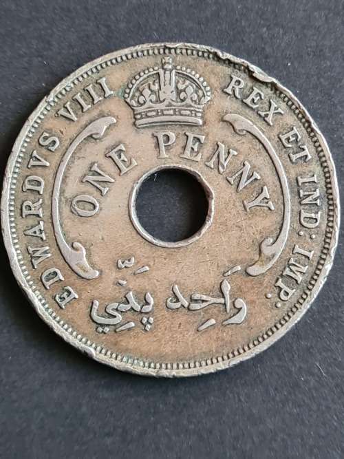 British West Africa 1 Penny 1936