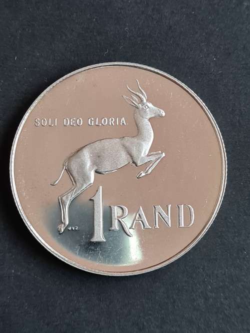 SA Silver One Rand 1982 Proof