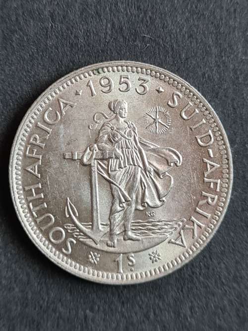 Union 1 Shilling 1953 EF+/UNC