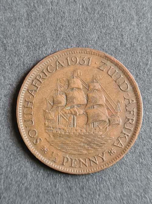 Union 1/2 Penny 1931Z