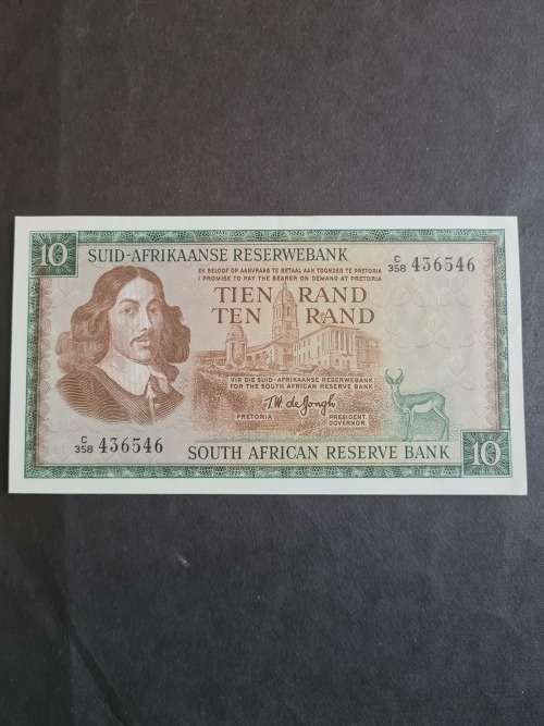 TW De Jongh R10 A/E UNC