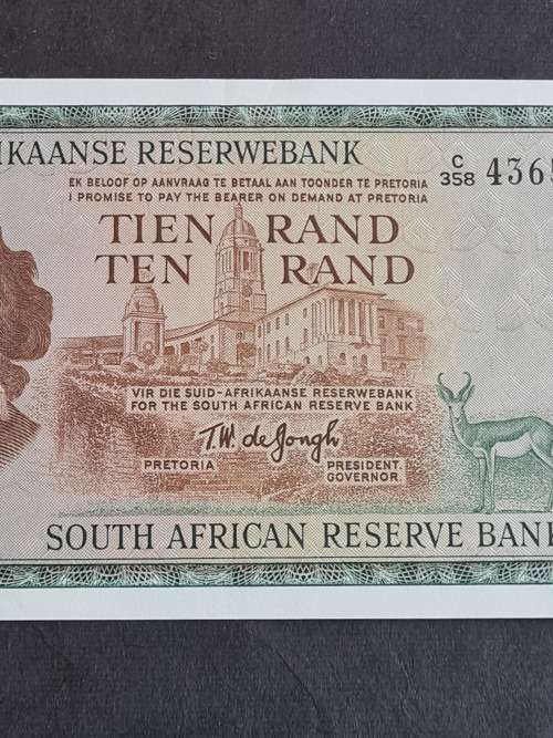 TW De Jongh R10 A/E UNC