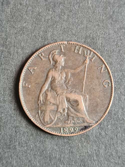 UK Farthing 1899