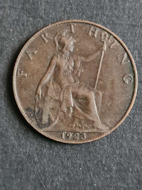 UK Farthing 1923