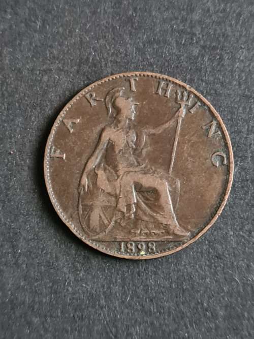 UK Farthing 1898