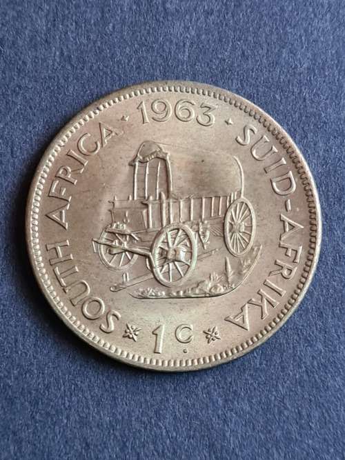 Republic 1 Cent 1963 UNC