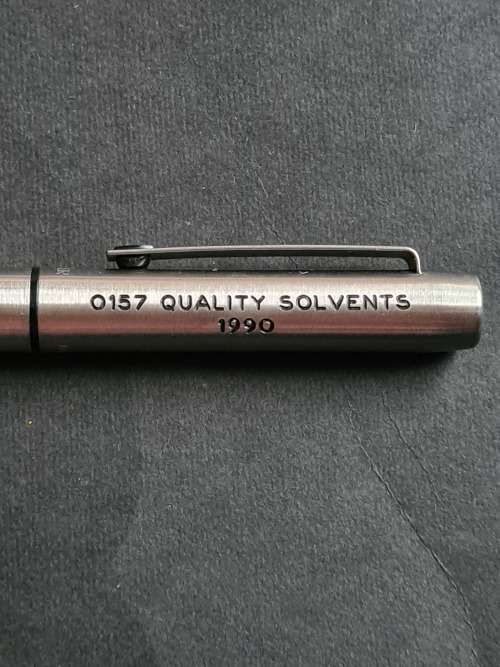 Parker Rollerball 0157 Quality Solvents 1990
