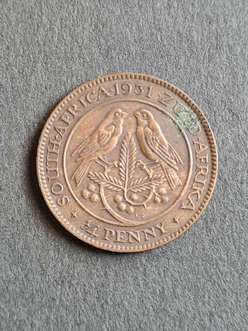 Union Farthing 1931Z - as per photograph