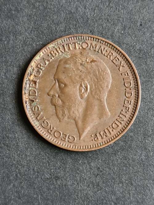 UK Farthing 1936 - as per photograph