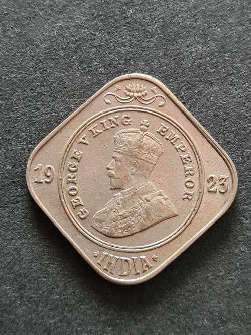 India 2 Annas 1923 VF