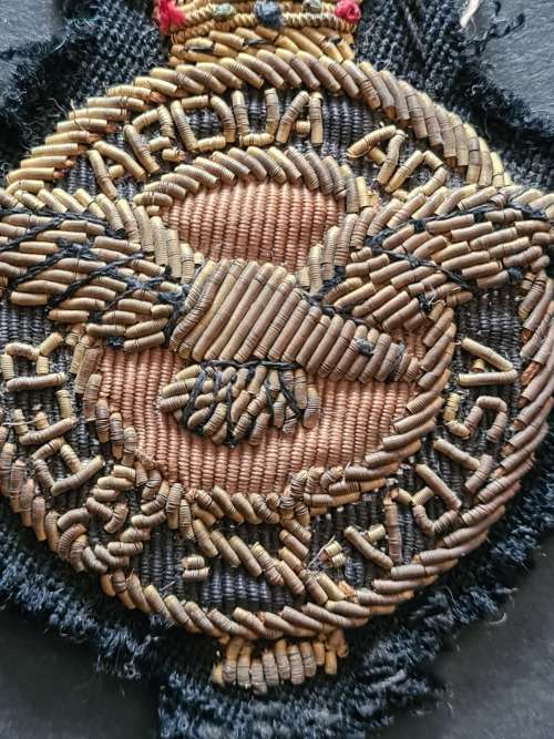 Royal Airforce (RAF) Bullion Wire Effices Badge