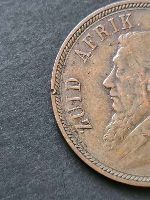 ZAR 1 Penny 1898 - as per photograph
