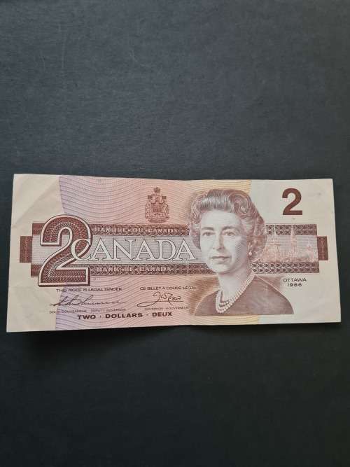 Canada 2 Dollars 1986 - as per photograph
