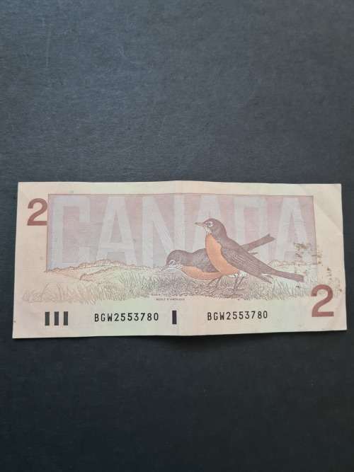 Canada 2 Dollars 1986 - as per photograph