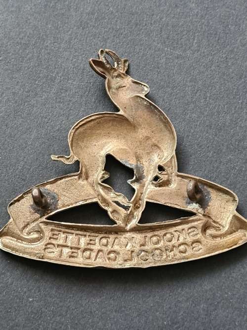 SA School Cadets Cap Badge - as per photograph