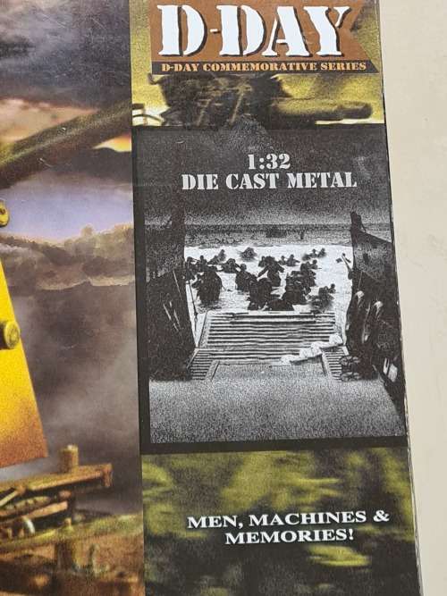 Forces of Valor German 88mm Flak Gun 1:32 Die Cast Metal D-Day Commemorative Series - as per photogr