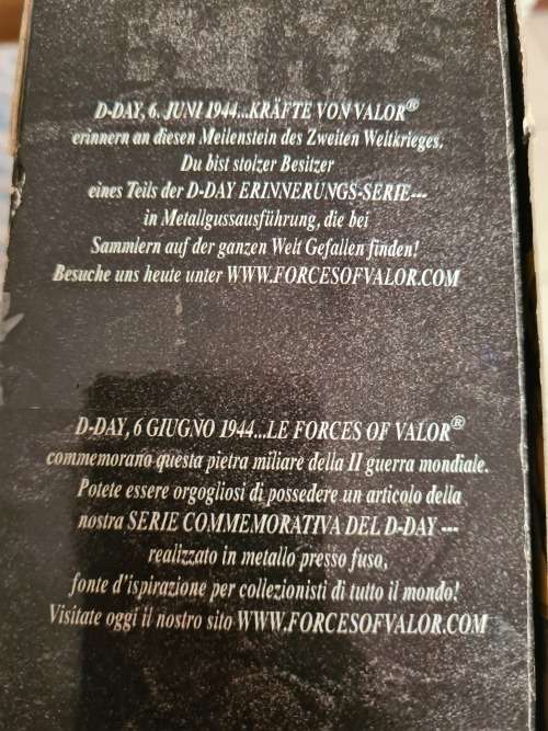 Forces of Valor German 88mm Flak Gun 1:32 Die Cast Metal D-Day Commemorative Series - as per photogr