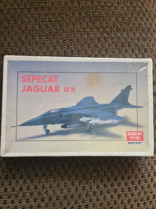 Sepecat Jaguar Model Kit 1/144th scale (Academy Minicraft) Mint in Box - as per photograph