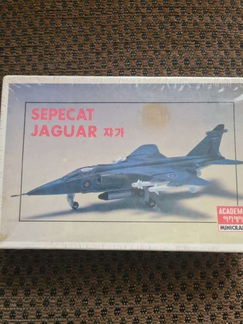 Sepecat Jaguar Model Kit 1/144th scale (Academy Minicraft) Mint in Box - as per photograph