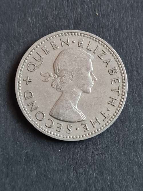 Rhodesia Nysaland 1 Shilling 1957 VF+ - as per photograph