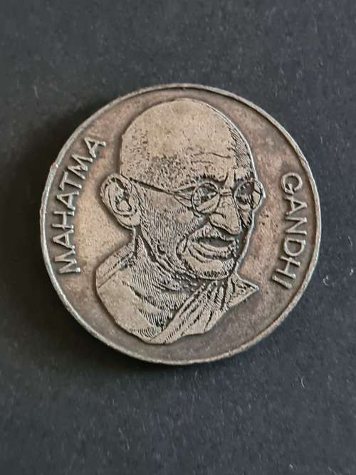 Mahatma Gandhi Medallion (base metal) 1869 - 1969 - as per photograph