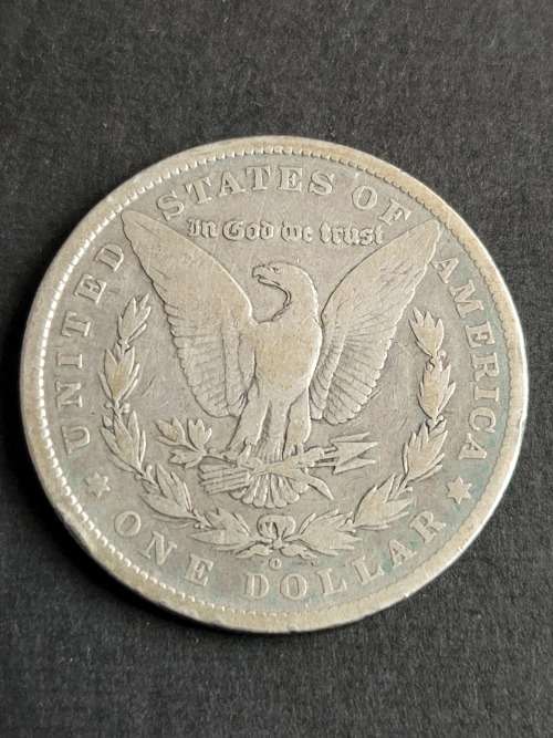 USA Morgan Dollar 1880 (o)(New Orleans) Silver - as per photograph