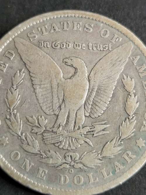 USA Morgan Dollar 1880 (o)(New Orleans) Silver - as per photograph