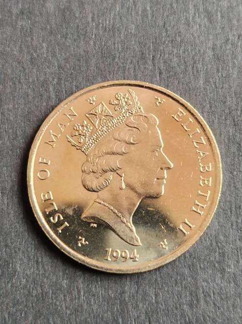 Isle of Man 2 Pounds 1994 Nigel Mansell BU QE2 - as per photograph