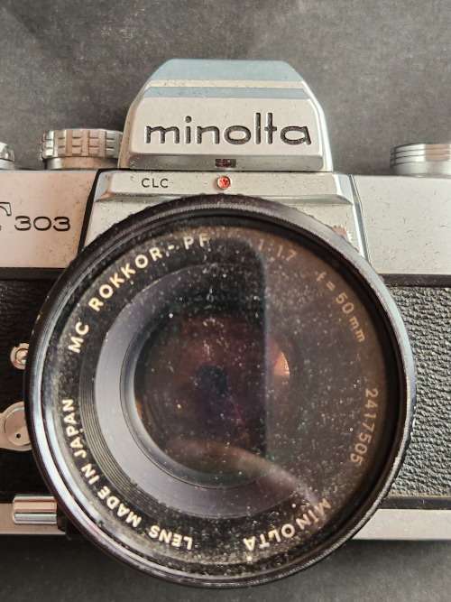 Minolta SRT303 Camera (made in Japan) not tested  - as per photograph