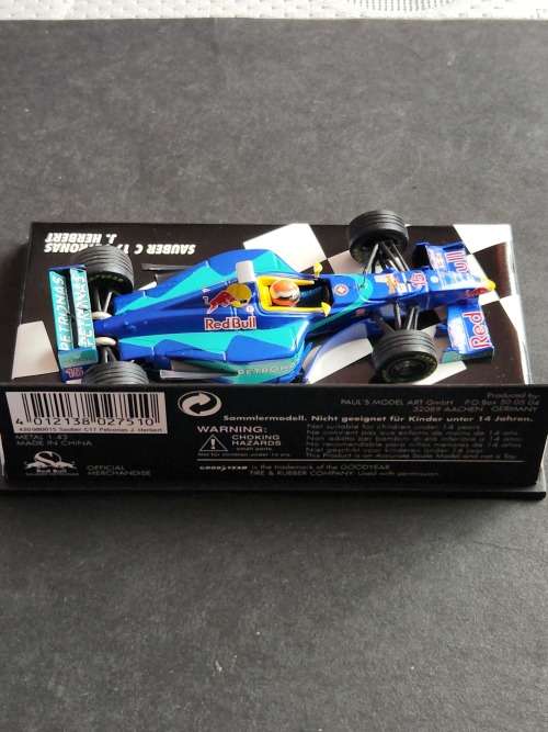 Mini Champs Sauber C17 Petronas J. Herbert - as per photograph