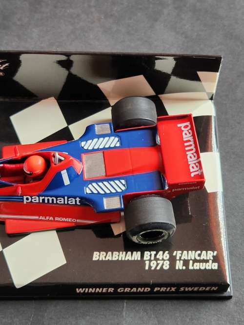 Mini Champs Brabham BT 46 `Fancar` 1978 N Lauda Winner Grand Prix Sweden
