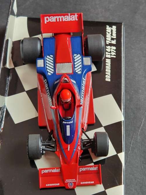 Mini Champs Brabham BT 46 `Fancar` 1978 N Lauda Winner Grand Prix Sweden