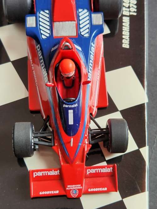 Mini Champs Brabham BT 46 `Fancar` 1978 N Lauda Winner Grand Prix Sweden