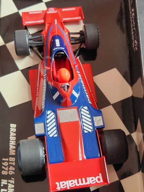 Mini Champs Brabham BT 46 `Fancar` 1978 N Lauda Winner Grand Prix Sweden