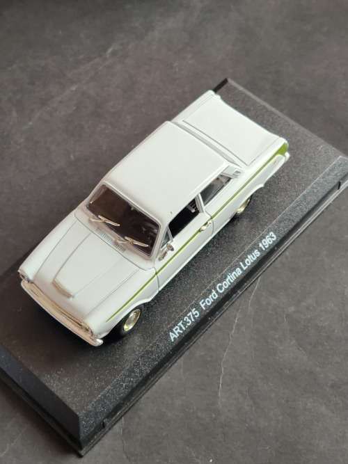 Details Cars Platinum ART .375 Ford Cortina Lotus 1963