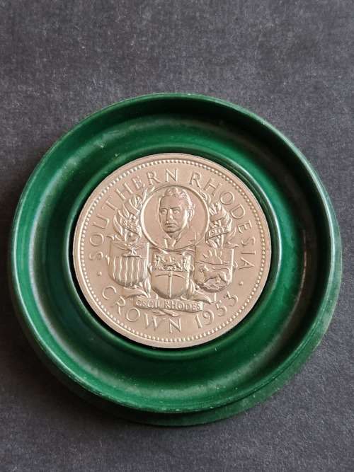 Southern Rhodesia Crown 1953 (in original container) - as per photograph