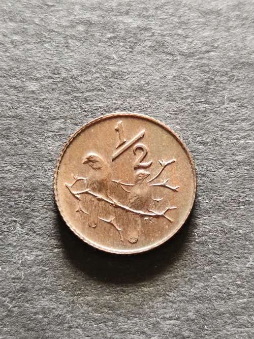 Republic 1/2 Cent 1972 Proof - as per photograph