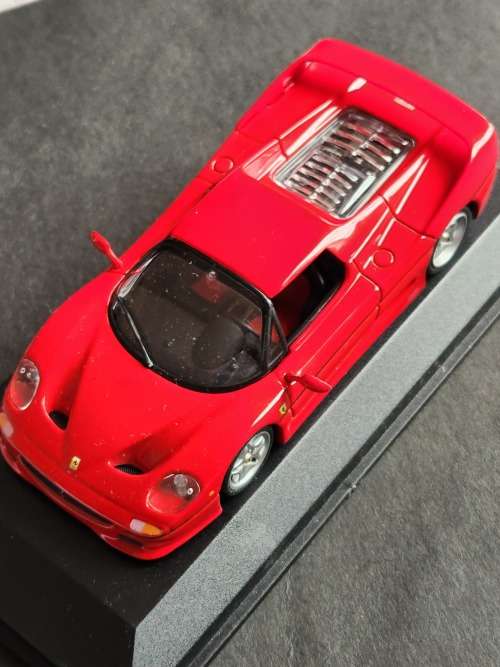 Paul`s Model Art Mini Champs Ferrari F50 1:43 (1995) - as per photograph
