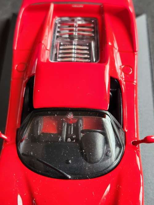 Paul`s Model Art Mini Champs Ferrari F50 1:43 (1995) - as per photograph